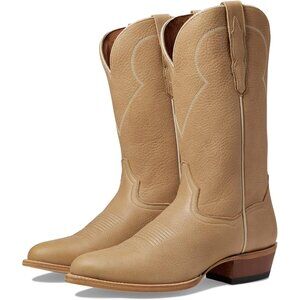 Dan Post Pike Natural Leather Cowboy Boots Men's 12